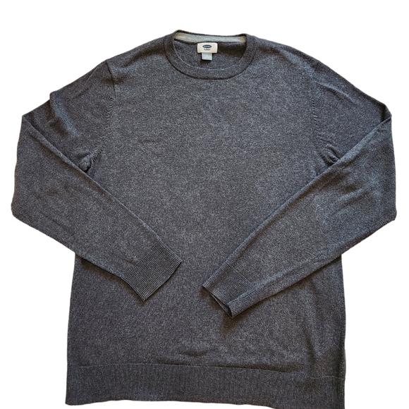 OLD NAVY EUC, Large, dark gray crewneck sweater - Picture 1 of 5